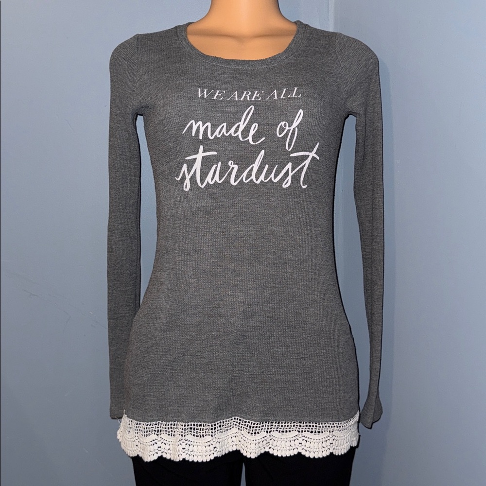 Hollister "Stardust" Long Sleeve Top – Size XS